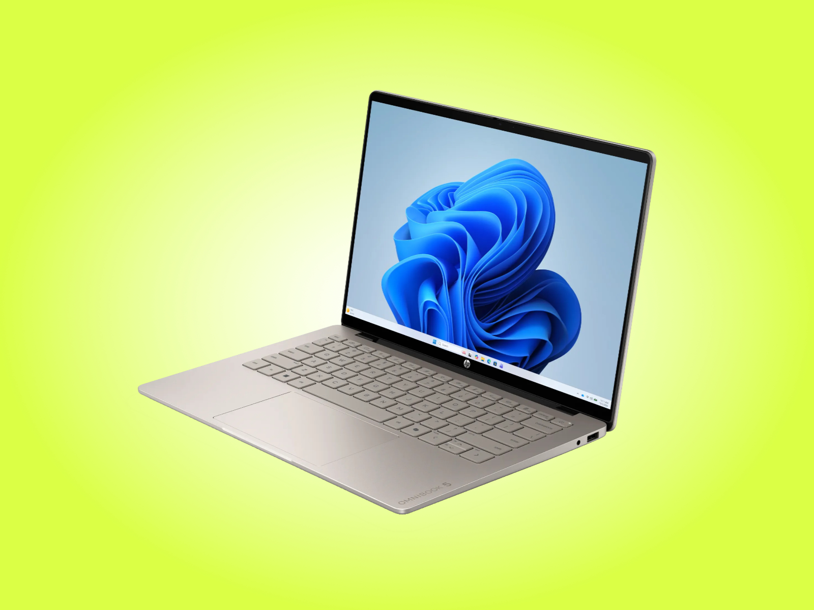 HP OmniBook 5 14 با OLED پرنور ۱۲۰ هرتزی و پردازنده‌های Wildcat Lake عرضه شد