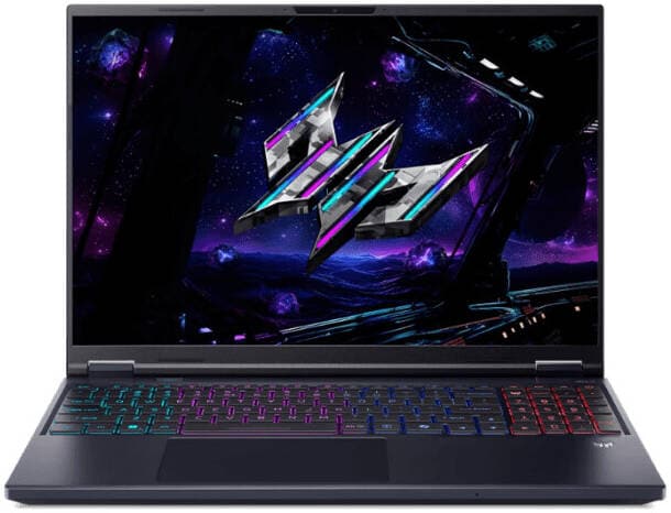 Buy Acer Predator Helios Neo 16 AI Gaming Laptop, 16" WQXGA IPS 240Hz Display, Intel Core Ultra 9 275HX, 16GB DDR5 RAM, 1TB SSD, NVIDIA GeForce RTX 5070 8GB, RGB Backlit ENG Keyboard, Black Online | Carrefour UAE