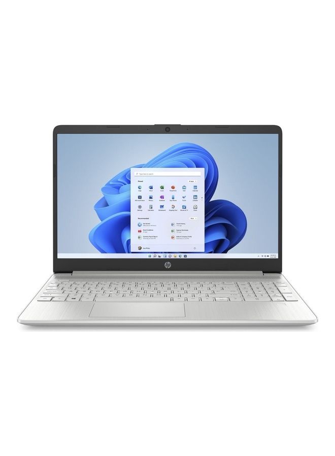 HP (Upgraded Version) 15s-FQ5040NE Laptop With 15.6-Inch Display, Core i7 1255u Processor/16GB RAM/512GB SSD/Intel UHD Graphics/Windows 11 Home / Natural English/Arabic Natural Silver | Best Price UAE | Dubai, Abu Dhabi